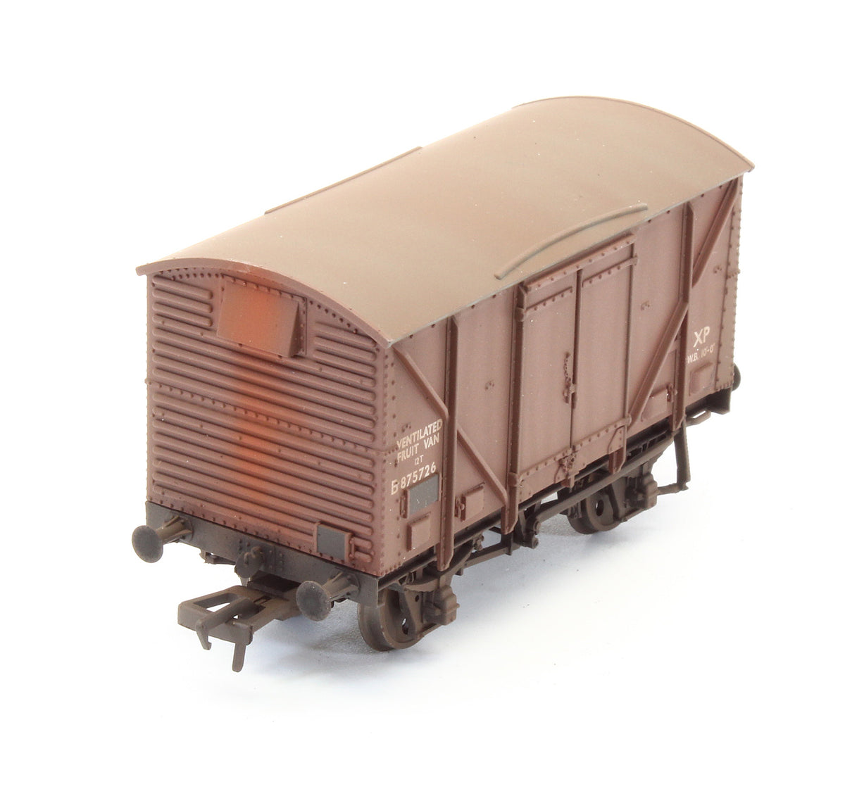 Pre-Owned 12 Ton BR Plywood Fruit Van Bauxite - Early 'B875726' - Custom Weathered