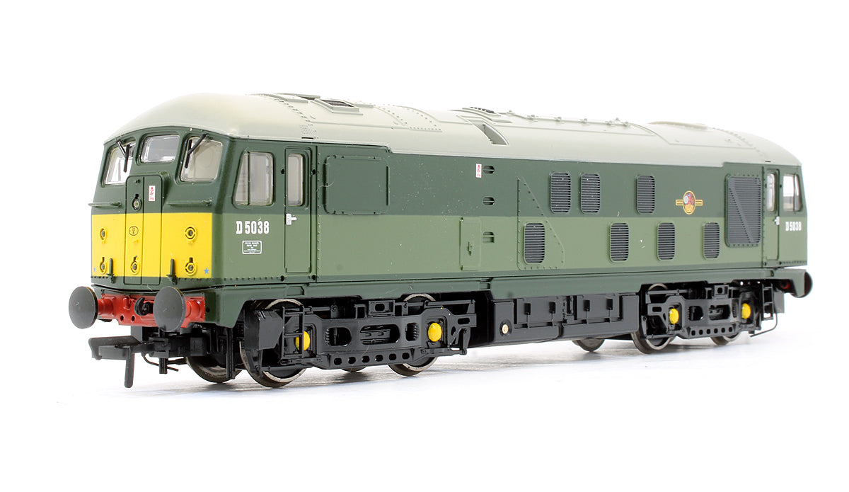 Pre-Owned Class 24 D5038 BR Two Tone Green Diesel Locomotive (DCC Sound Fitted)