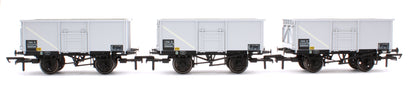 BR 16T Mineral - COAL 16 (Rebody) - BR Freight Grey (Pre-TOPS COAL 16) Triple Pack - Pack O