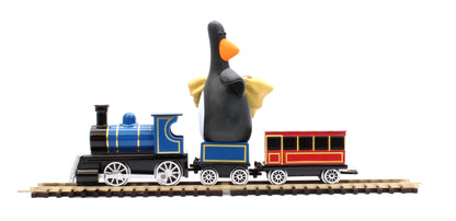 Wallace & Gromit - The Wrong Trousers - Feathers McGraw & Locomotive