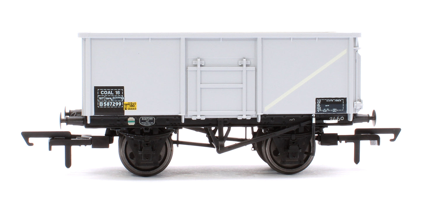 BR 16T Mineral - COAL 16 (Rebody) - BR Freight Grey (Pre-TOPS COAL 16) Triple Pack - Pack O