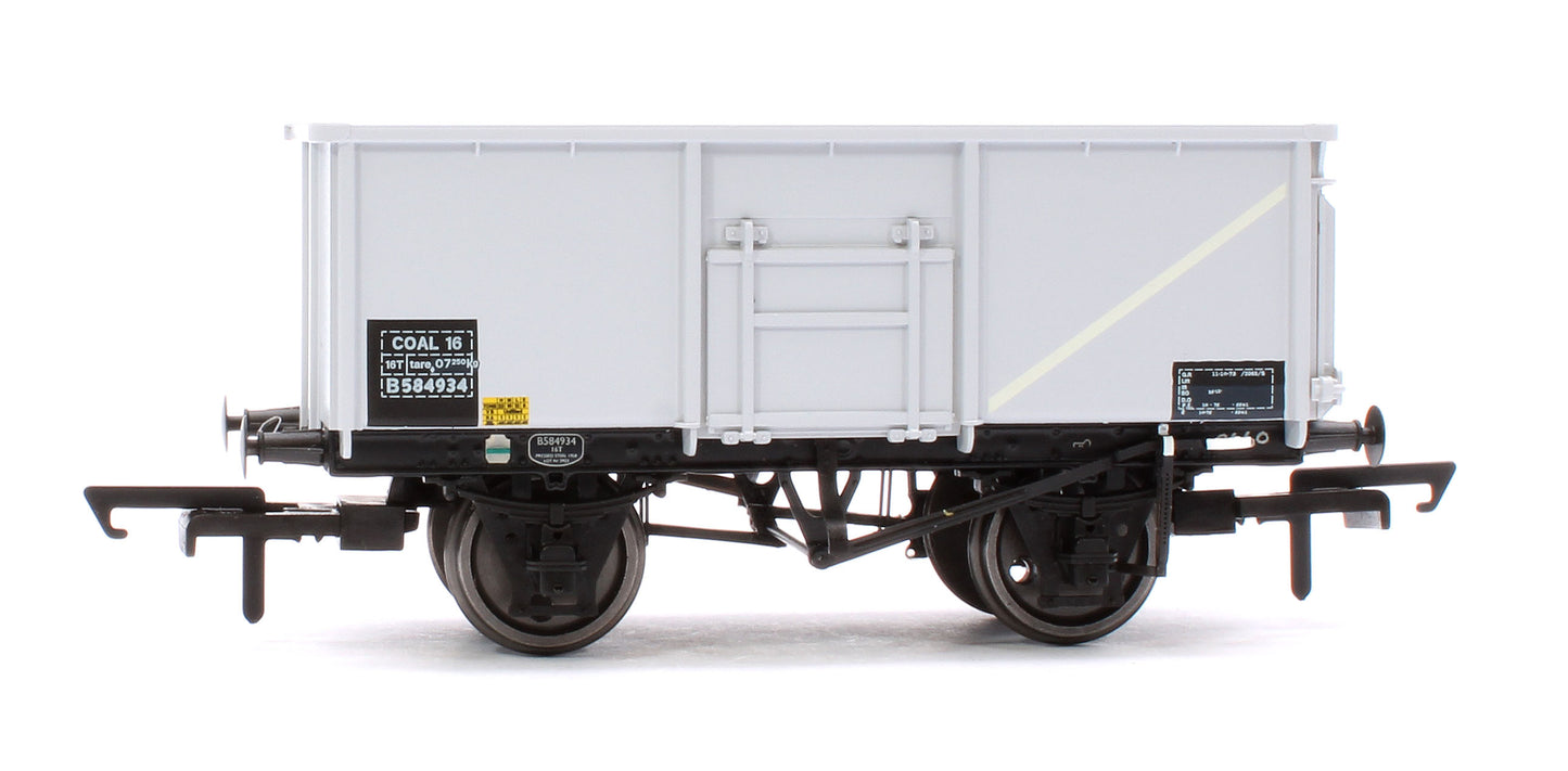 BR 16T Mineral - COAL 16 (Rebody) - BR Freight Grey (Pre-TOPS COAL 16) Triple Pack - Pack O