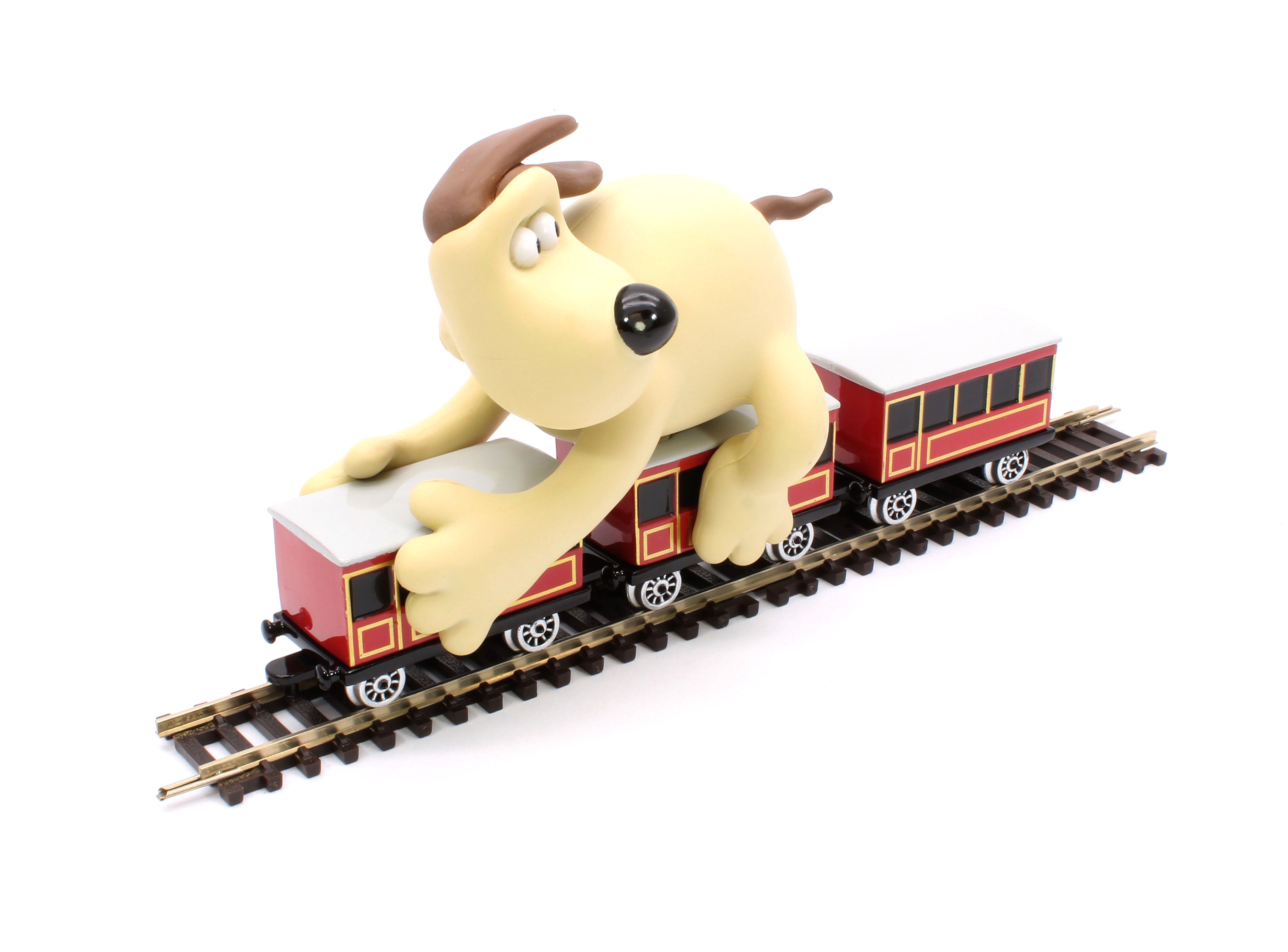 Corgi Druckguss-Eisenbahn Spielzeug – Wallace & Gromit 'Die Falschen Hosen' Set Mit Wallace Und Flachbettwagen, Sammlerstück Für Erwachsene & Kinder