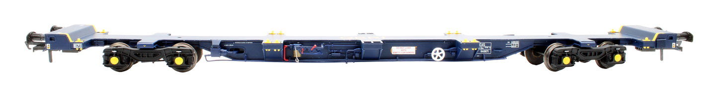 Pre-Owned H4-FEAS-004A FEA-S Intermodal Wagon GBRf Blue No.640671
