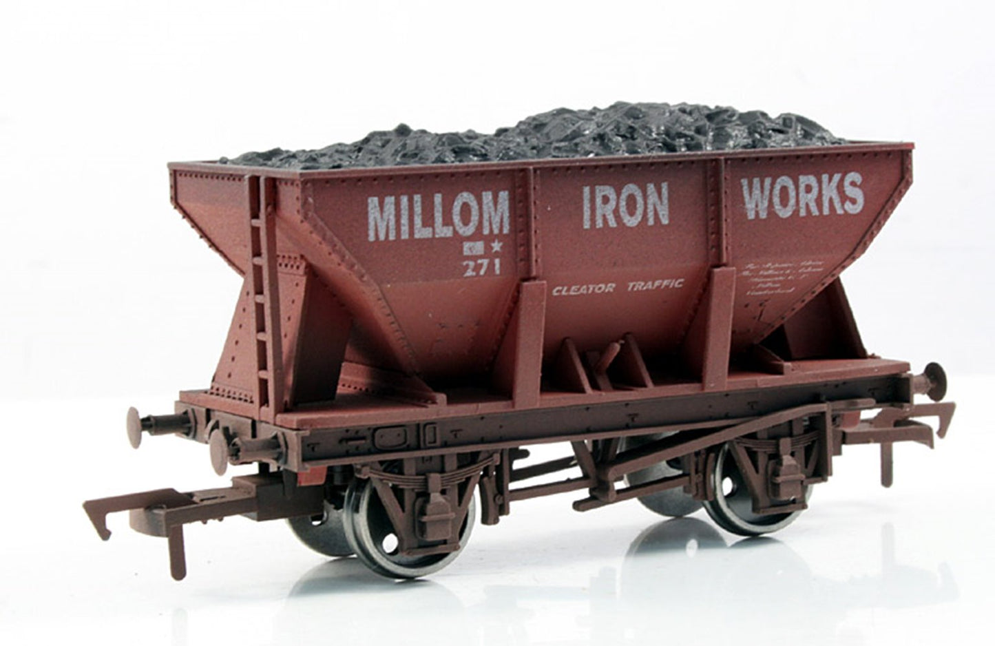 Pre-Owned Millom Iron Works 24 Ton Steel Ore Hopper Wagon - Weathered