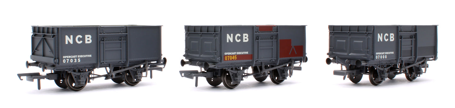 BR 16T Mineral - 1/109 - NCB (Onllywn Colliery) Overall Slate Grey Triple Pack - Pack I