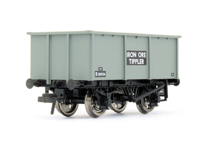 Pre-Owned 27T Steel Tippler Wagon Iron Ore BR Grey