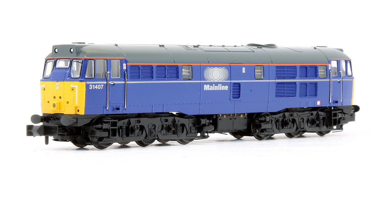 Pre-Owned Class 31/4 (Refurbished) 31407 Mainline Diesel Locomotive (DCC Sound Fitted) (Exclusive Edition)