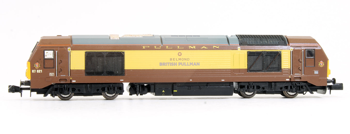 Pre-Owned Class 67 DB 67021 Belmond British Pullman Diesel Locomotive