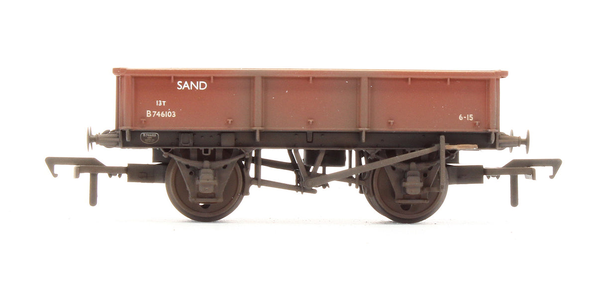 Pre-Owned 13 Ton Sand Tippler Wagon BR Bauxite 'B746103' - Custom Weathered