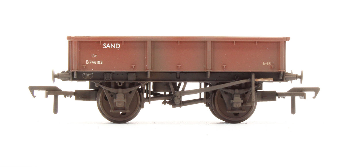Pre-Owned 13 Ton Sand Tippler Wagon BR Bauxite 'B746103' - Custom Weathered