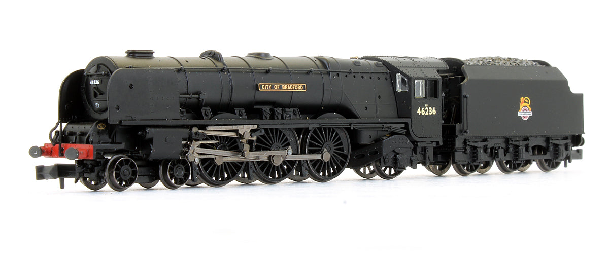 Pre-Owned Princess Coronation Class 46236 'City Of Bradford' BR Black Early Emblem Steam Locomotive