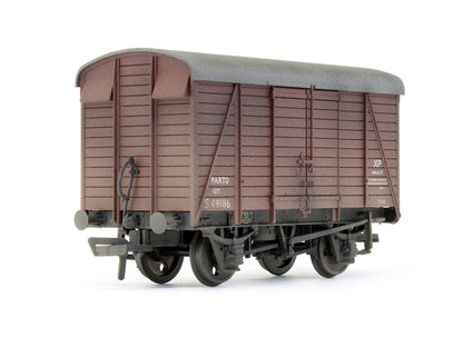 Pre-Owned 12 Ton Southern Planked Vent Van BR (S) Bauxite - Custom Weathered