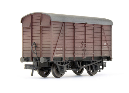 Pre-Owned 12 Ton Southern Planked Vent Van BR (S) Bauxite - Custom Weathered