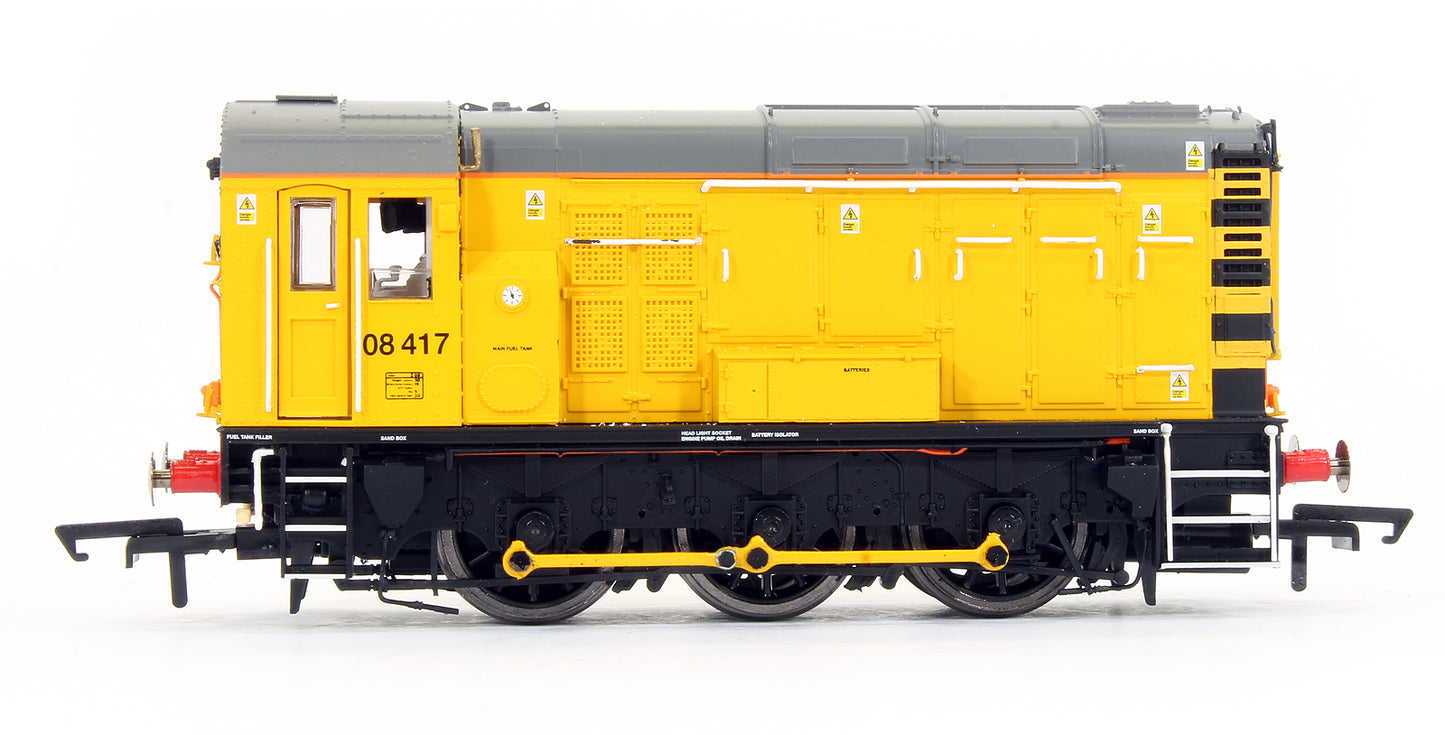 Pre-Owned R3261 Network Rail Class 08417 Diesel Shunter Locomotive