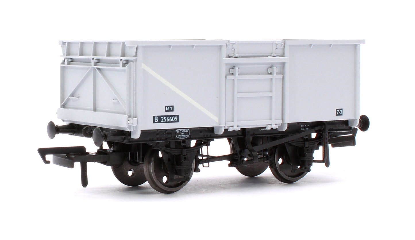 BR 16T Mineral - 1/108 - BR Freight Grey (Original text on black panels) Triple Pack - Pack B