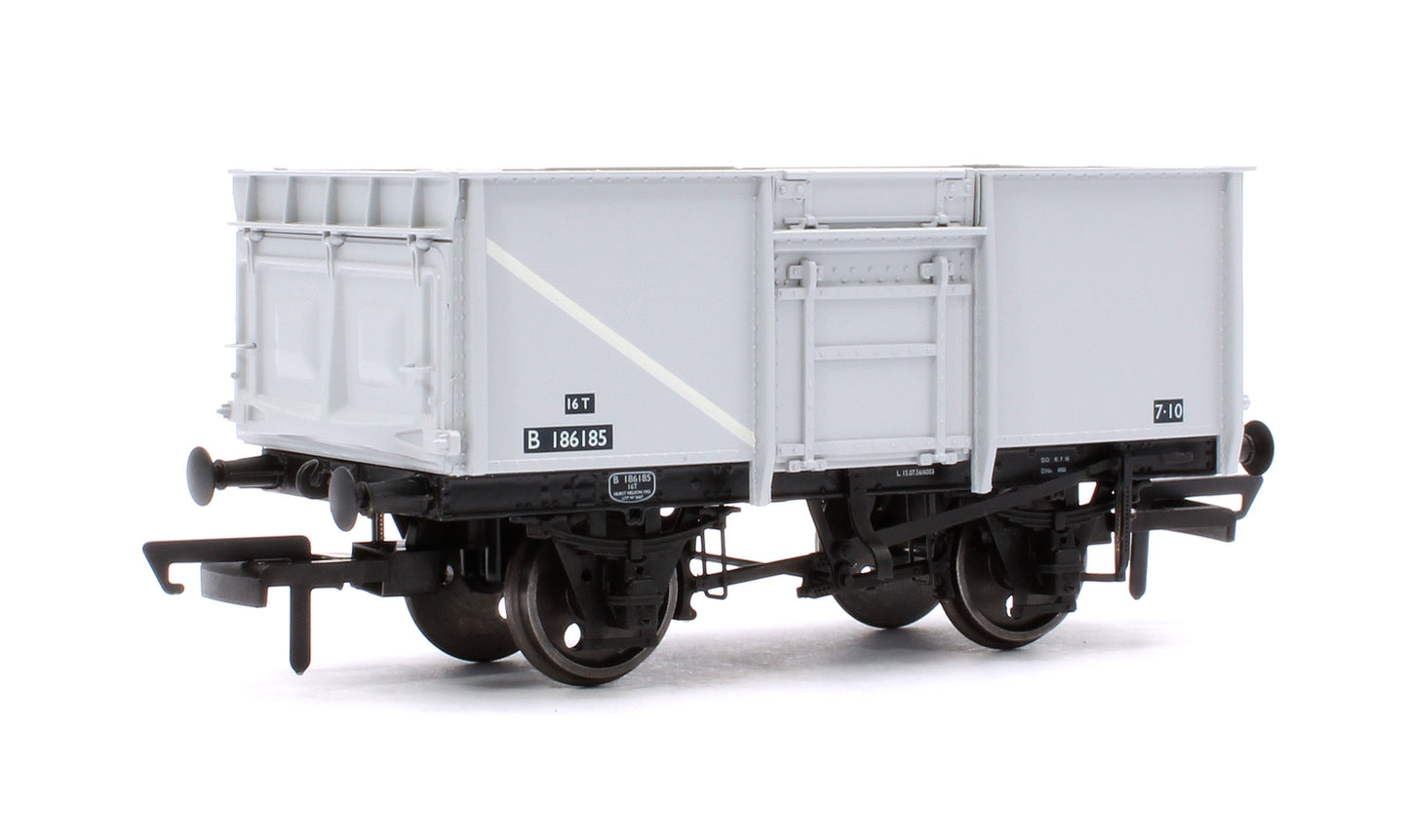 BR 16T Mineral - 1/109 - BR Freight Grey (Original text on black panels) Triple Pack - Pack G