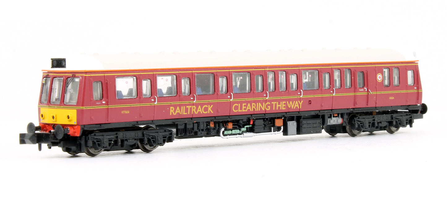 Pre-Owned Class 121 977858 BR Maroon SYP Railtrack Cleaning The Way