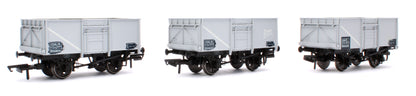 BR 16T Mineral - 1/109 - BR Freight Grey (TOPS COAL 16) Triple Pack - Pack H