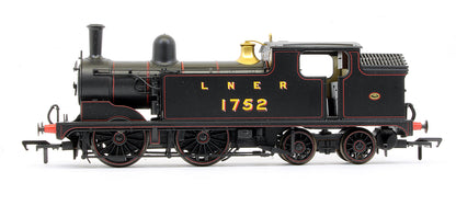 Pre-Owned NER Class O (G5) Tank '1752' LNER Lined Black Steam Locomotive (Exclusive Edition)