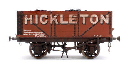 Pre-Owned Kit Built 7 Plank Wagon 'Hickleton' Unnumbered (Unboxed) - Weathered