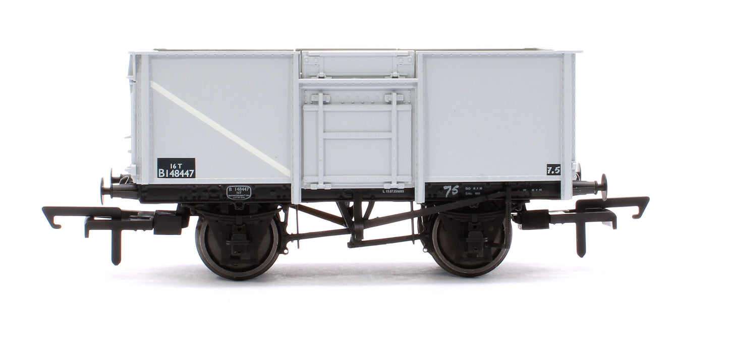 BR 16T Mineral - 1/109 - BR Freight Grey (Original text on black panels) Triple Pack - Pack F