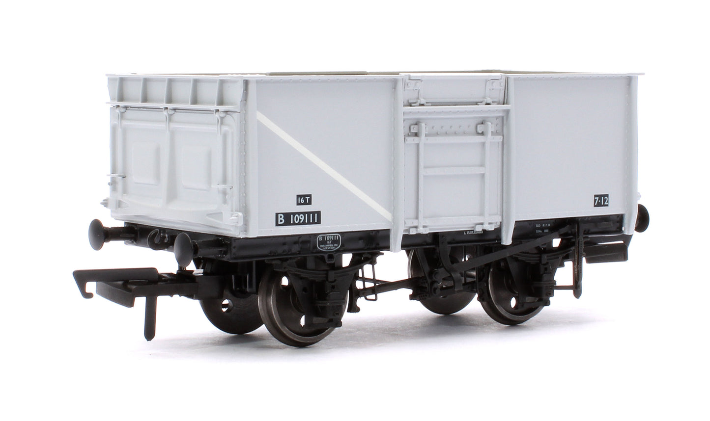 BR 16T Mineral - 1/109 - BR Freight Grey (Original text on black panels) Triple Pack - Pack F