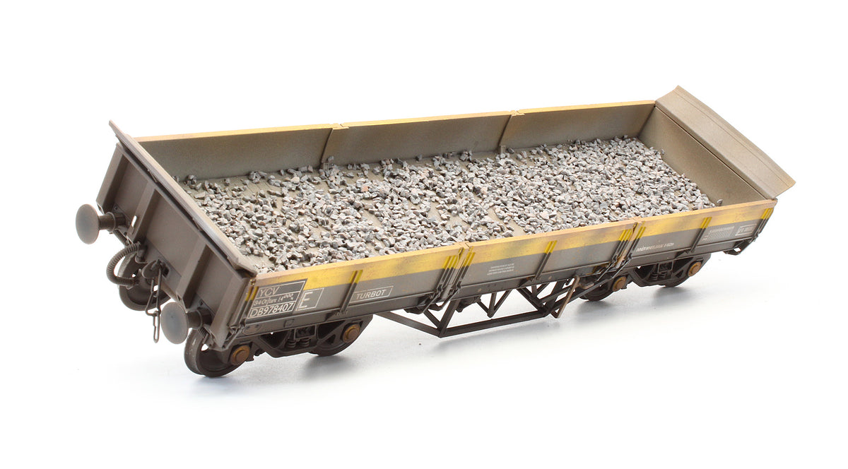 Pre-Owned Turbot Bogie Ballast Wagon Engineers Dutch DB978407 - Custom Weathered