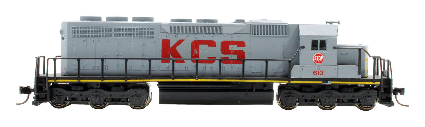 Pre-Owned N40KC4 Kansas City Southern SD40 Diesel Locomotive '613' Special Run