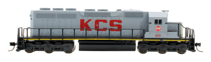 Pre-Owned N40KC4 Kansas City Southern SD40 Diesel Locomotive '613' Special Run