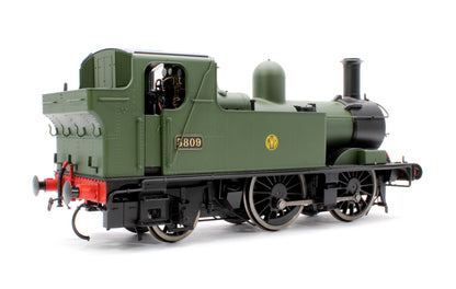 Pre-Owned 58xx Class GWR Shirtbutton Green 5809 - Steam Tank Locomotive (DCC Fitted)