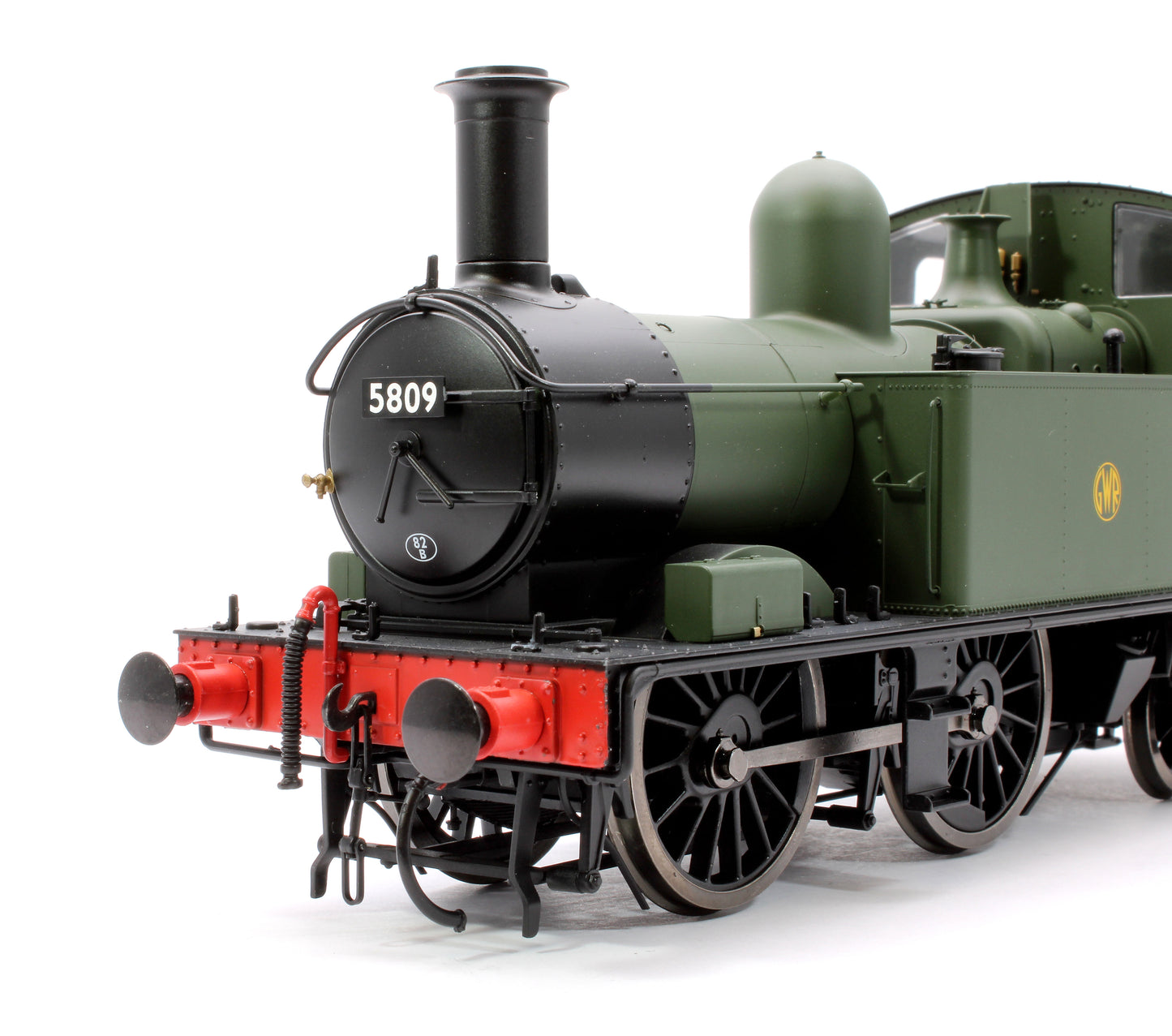 Pre-Owned 58xx Class GWR Shirtbutton Green 5809 - Steam Tank Locomotive (DCC Fitted)