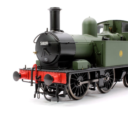 Pre-Owned 58xx Class GWR Shirtbutton Green 5809 - Steam Tank Locomotive (DCC Fitted)