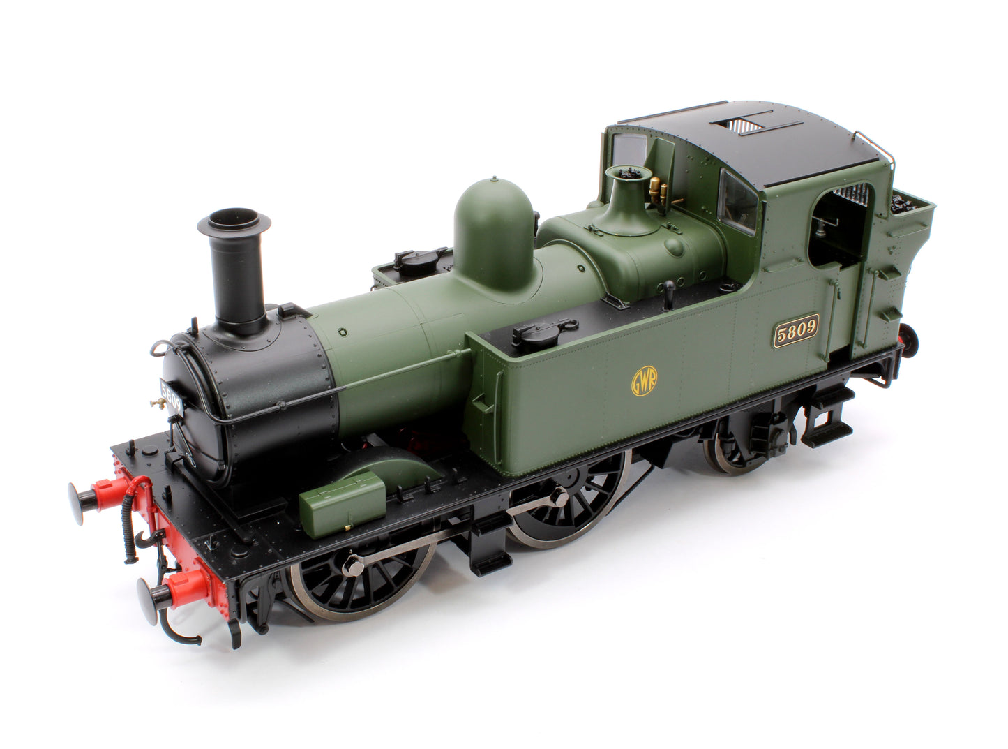 Pre-Owned 58xx Class GWR Shirtbutton Green 5809 - Steam Tank Locomotive (DCC Fitted)