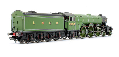 Pre-Owned LNER Class A3 4-6-2 'Book Law' 2599 Steam Locomotive - DCC Fitted