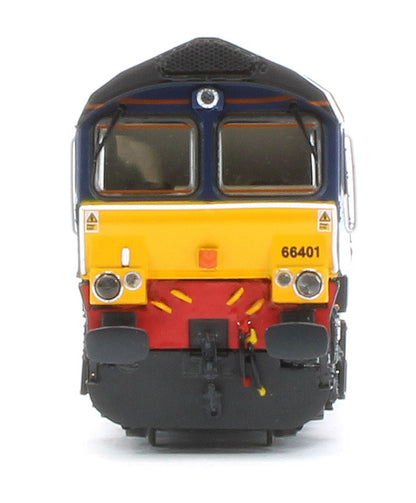 RT-N66-DRC-401DCC Class 66 66401 DRS Compass Diesel Locomotive - DCC Sound