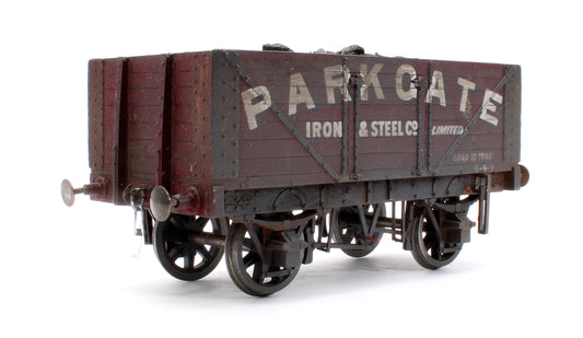 Pre-Owned Kit Built 7 Plank Wagon 'Parkgate Iron & Steel Co Limited' Unnumbered (Unboxed) - Weathered