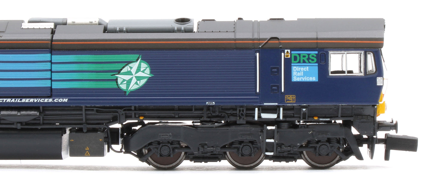 RT-N66-DRC-401DCC Class 66 66401 DRS Compass Diesel Locomotive - DCC Sound