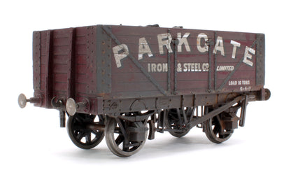 Pre-Owned Kit Built 7 Plank Wagon 'Parkgate Iron & Steel Co Limited' Unnumbered (Unboxed) - Weathered