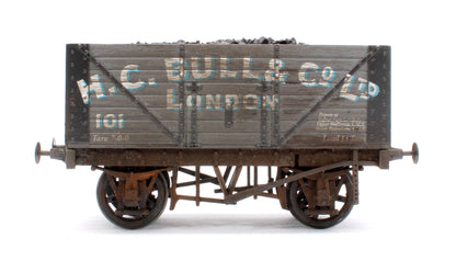 Pre-Owned Kit Built 8 Plank Wagon 'H.C.Bull & Co Ltd' No.101 (Unboxed) - Weathered