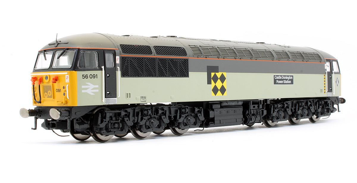Pre-Owned Coal Sector Class 56091 'Castle Donnington Power Station' Diesel Locomotive (DCC Sound Fitted)