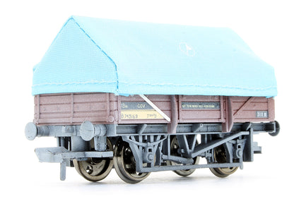 Pre-Owned BR Bauxite China Clay Wagon With Hood (Weathered)