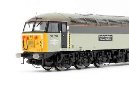 Pre-Owned Coal Sector Class 56091 'Castle Donnington Power Station' Diesel Locomotive (DCC Sound Fitted)