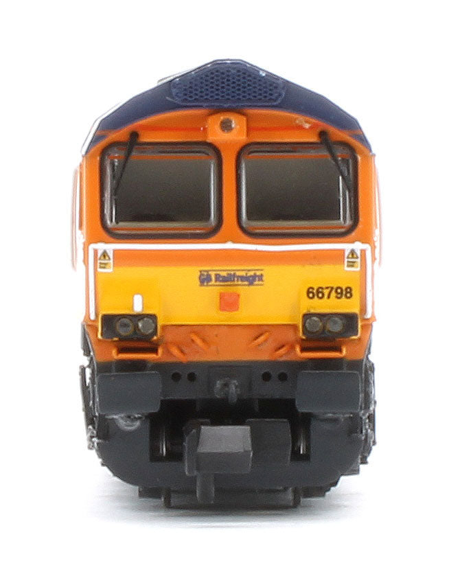 RT-N66-GBS-798DCC Class 66 66798 GBRf Standard Diesel Locomotive - DCC Sound