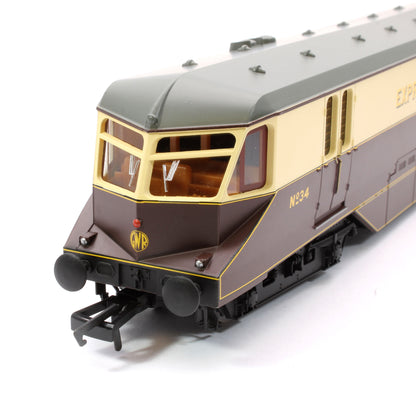 Pre-Owned R30384 RailRoad Plus GWR Bo-Bo No. 34 Parcels Car Diesel Locomotive
