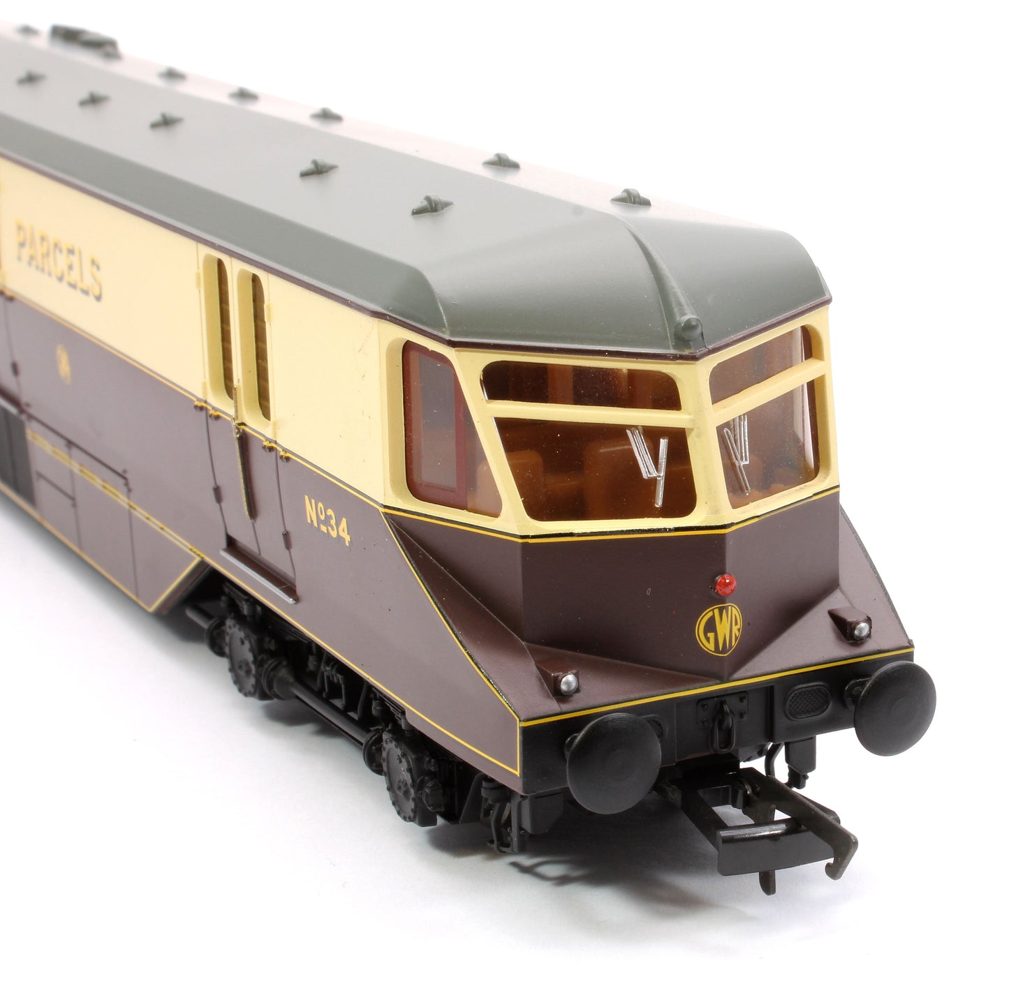 Pre-Owned R30384 RailRoad Plus GWR Bo-Bo No. 34 Parcels Car Diesel Locomotive