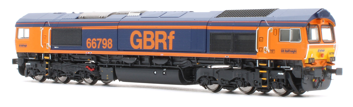 RT-N66-GBS-798DCC Class 66 66798 GBRf Standard Diesel Locomotive - DCC Sound