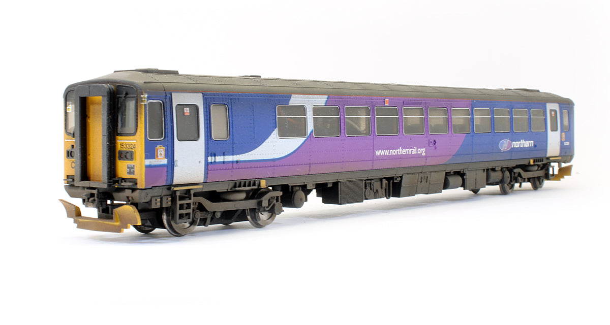 Pre-Owned Northern Rail Class 153 '153324' DMU - Custom Weathered & DCC Fitted