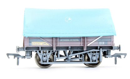 Pre-Owned BR Bauxite China Clay Wagon With Hood (Weathered)
