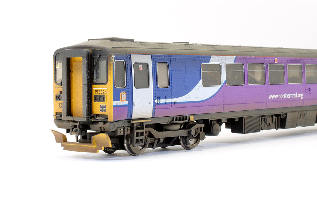 Pre-Owned Northern Rail Class 153 '153324' DMU - Custom Weathered & DCC Fitted